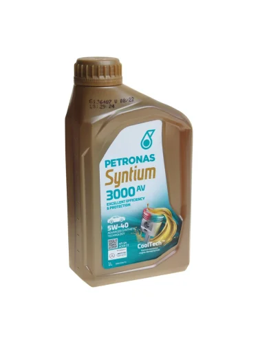 Масло моторное 3000 AV 5W40 синт.1л SYNTIUM PETRONAS PETRONAS 70179e18eu