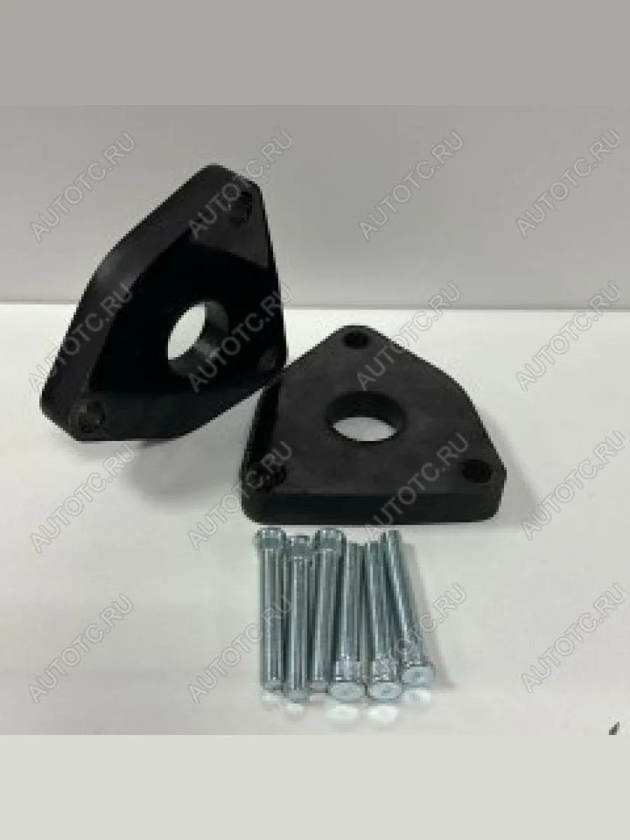 20мм Передние проставки для увеличения клиренса Peugeot 208 II Хэтчбек 5 дв. 2019  Klirens Plus (комплект 2 шт и крепёж)  7-311-20  с доставкой в г. Керчь