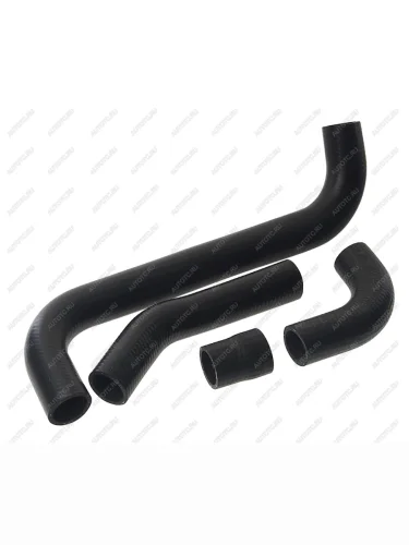 Патрубок ВАЗ-2105 радиатора (алюминиевый) комплект 4шт. БРТ БРТ ремкомплект №180рша