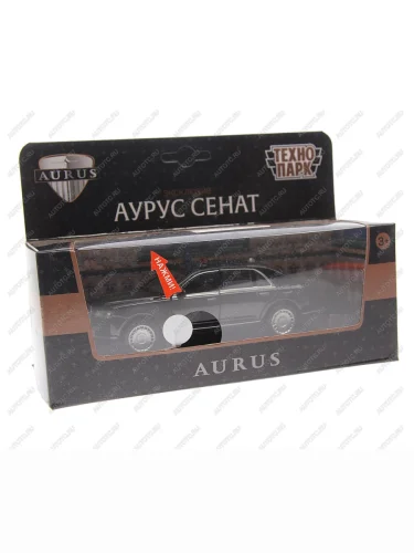 Модель автомобиля AURUS металлическая (свет, звук) ТЕХНОПАРК ТЕХНОПАРК senat-13sl-bk wod
