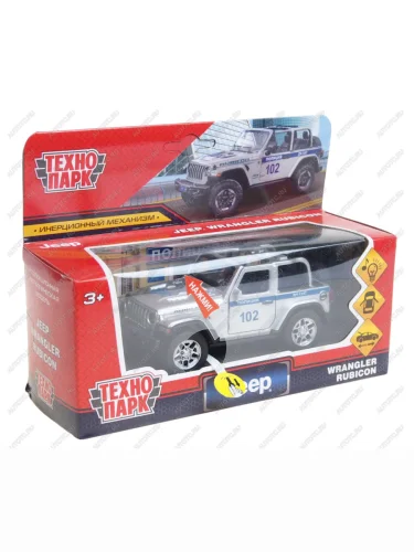 Модель автомобиля JEEP Wrangler металлическая (свет,звук) 1:43 ТЕХНОПАРК ТЕХНОПАРК rubicon3d-12slpol-sr
