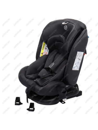 Автокресло детское 0-36кг (0+I-ll-IlI) 0-12лет темно-серое трансформер Isofix Boss SMART TRAVEL SMART TRAVEL kres3892