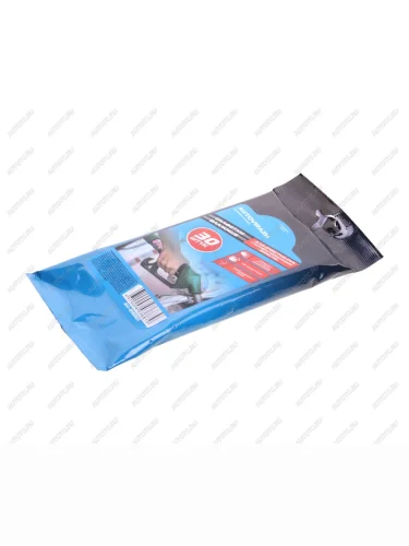 Салфетка влажная антибактериальная 18х15см в мягкой упаковке 30шт. AUTOVIRAZH AUTOVIRAZH av-018301