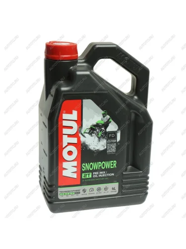 Масло моторное для 2-х тактных двигателей SNOWPOWER 2T 4л MOTUL MOTUL 112748