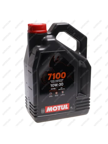 Масло моторное для 4-х тактных двигателей 7100 4T 10W30 синт.4л MOTUL MOTUL 113200