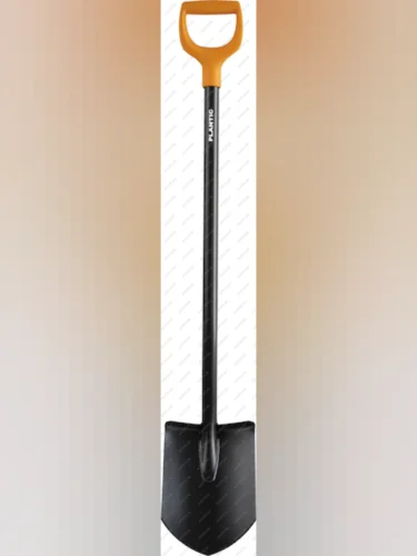 Лопата штыковая с металлическим черенком и ручкой Terra PLANTIC PLANTIC 11005-01