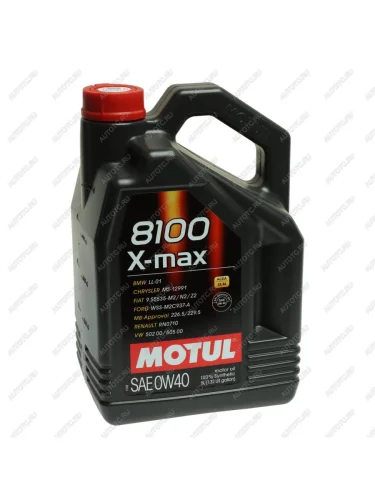 Масло моторное 8100 X-MAX 0W40 синт.5л MOTUL MOTUL 113223