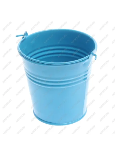 Сувенир Ведро голубое 8x8см NO NAME v0006