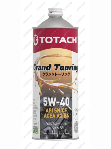 Масло моторное GRAND TOURING SNCFA3B4 5W40 синт.1л TOTACHI TOTACHI 11901