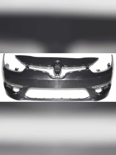 FLUENCE БАМПЕР ПЕРЕДН С ОТВ ППРОТИВОТУМ ЧЕРН (Италия) BodyParts rnflu13-161