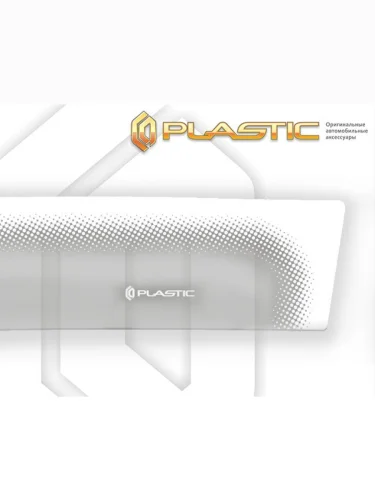 Дефлектора окон CA Plastic (Серия Comfort белая) Toyota Land Cruiser  10 100 (1998-2002) дорестайлинг