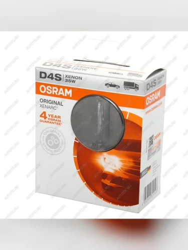 Лампа ксеноновая D4S 35W P32d-5 4300K 42V 3200лм блистер (1шт.) Original OSRAM OSRAM 66440-scb