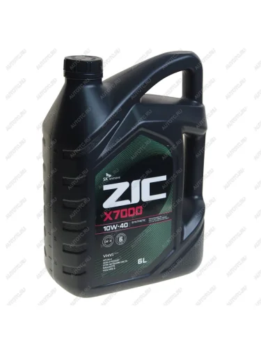 Масло дизельное X7000 CK-4CJ-4SNE9E7 10W40 синт.6л ZIC ZIC 172142