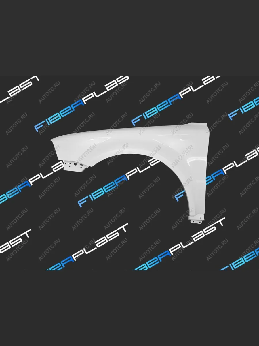 Переднее левое крыло (стеклопластик) Fiberplast  Volkswagen Passat (2000-2005) B5.5 (без отверстий под повторитель)  с доставкой в г. Пермь