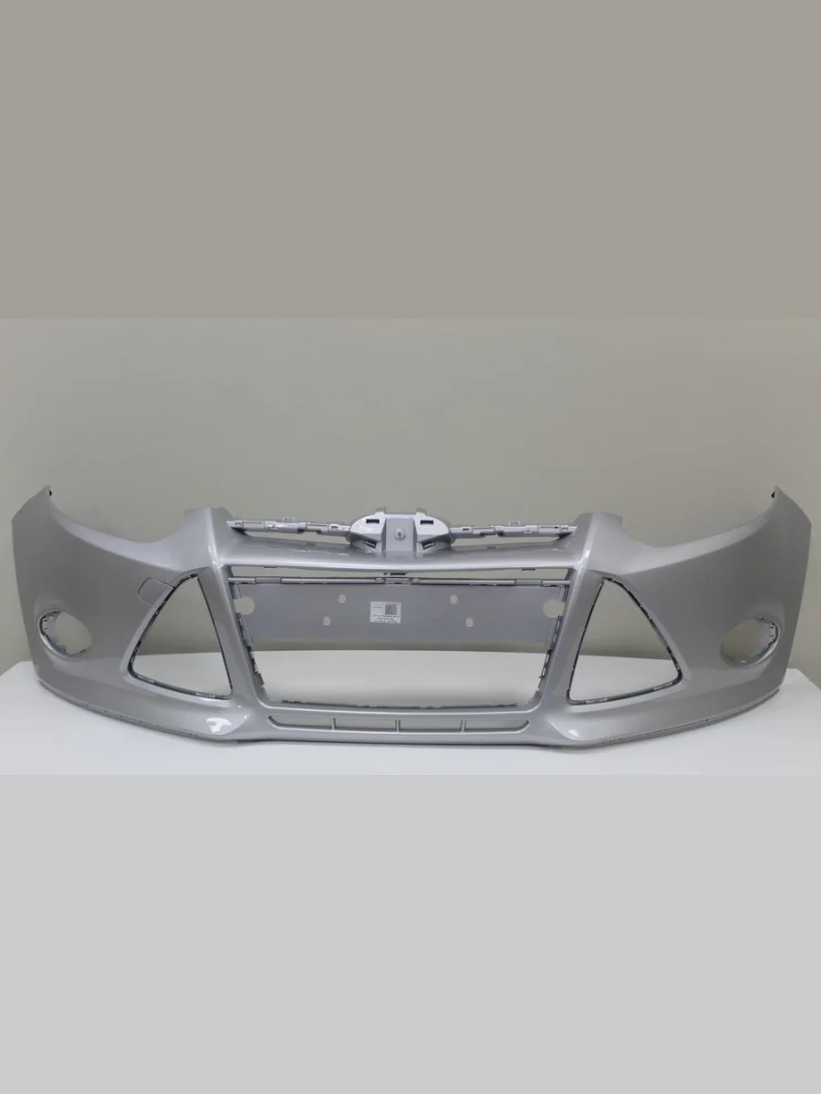 Бампер передний ТехноПласт (окрашенный) Ford Focus 3 универсал дорестайлинг (2010-2015) (Moondust Silver (Лунная серебряная пыль металлик))  в Керчи Республика Крым