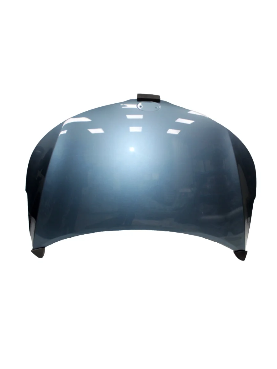 Капот DAR (окрашенный) KIA Rio 3 QB хэтчбек 5 дв. рестайлинг (2015-2017) (Голубой Металлик (Russian Blue BR7))  в Керчи Республика Крым