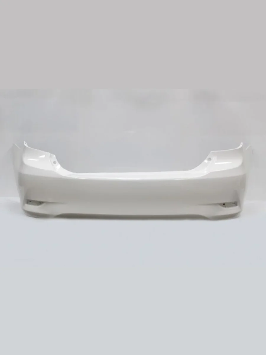 Бампер задний DAR (окрашенный)  Toyota Corolla (2009-2013) E140, E150 (Белый (Super White 040))  в Керчи Республика Крым