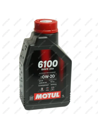 Масло моторное 6100 SAVE-LITE 0W20 синт. 1л MOTUL MOTUL 113431