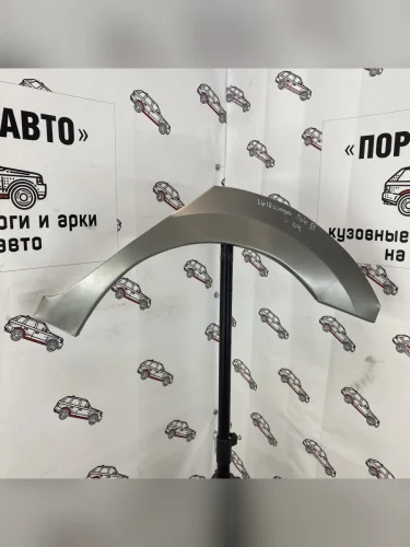 Правая внешняя задняя ремонтная арка ПОРОГИ-АВТО (холоднокатаная сталь 0.8 мм) Volkswagen Polo Mk6 лифтбек (2020-2022)