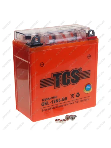 Аккумулятор TCS GEL 5Ач TCS 6ст5 gel-12n5-bs
