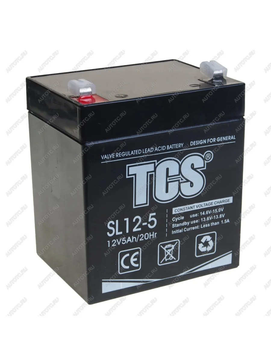 Аккумулятор TCS SL 5Ач TCS 6ст5 sl 12-5  с доставкой в г. Самара