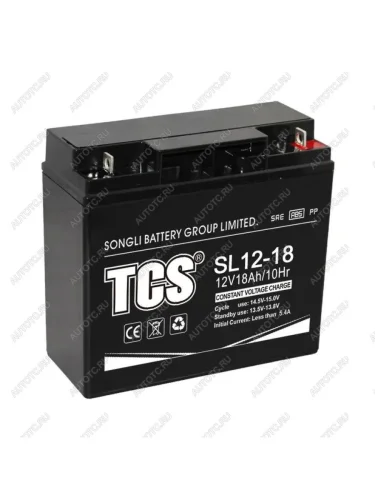 Аккумулятор TCS SL 18Ач TCS 6ст18 sl 12-18