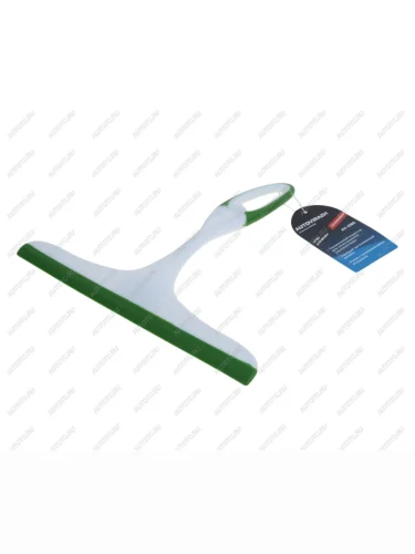 Скребок для сгона воды 24см бело-зеленый AUTOVIRAZH DSV av-2165