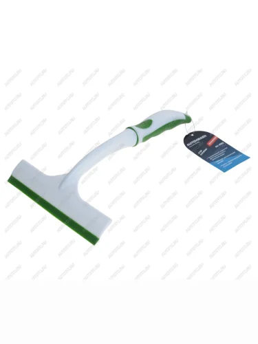 Скребок для сгона воды 16см бело-салатовый AUTOVIRAZH DSV av-2153