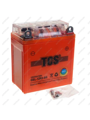 Аккумулятор TCS GEL 3Ач TCS 6ст3 gel-12n3-bs