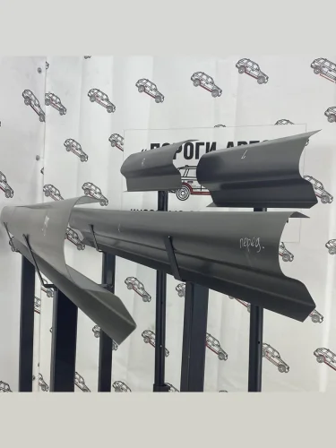 Левый ремонтный порог ПОРОГИ-АВТО (холоднокатаная сталь 1 мм) Toyota Corolla  E140 (2007-2013) седан дорестайлинг, седан рестайлинг