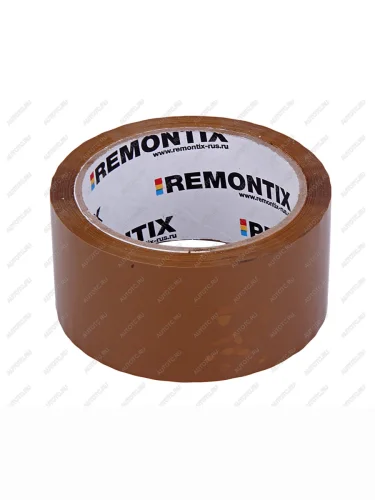 Скотч упаковочный 50ммх57м коричневый REMONTIX REMONTIX 6448