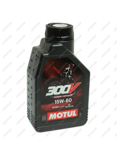 Масло моторное для 4-х тактных двигателей 300V 4T OFF ROAD 15W60 синт.1л MOTUL MOTUL 112684