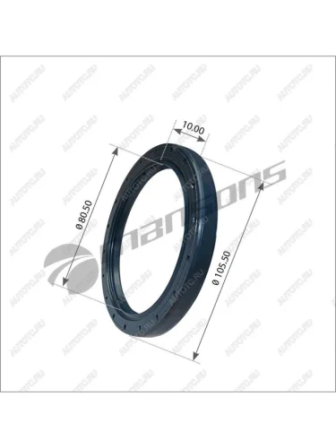 Сальник DAF ступицы передней (82x105x10) MANSONS MANSONS 200.049