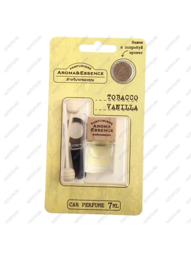Ароматизатор на дефлектор жидкостный (tobacco vanille) 7мл Aroma & Essence FOUETTE FOUETTE aed-05