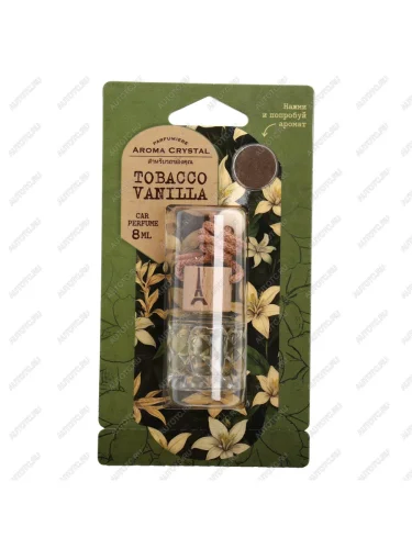 Ароматизатор подвесной жидкостный (tobacco vanilla) с деревянной крышкой 8г Aroma Cristal FOUETTE FOUETTE crys-04