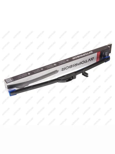 Щетка стеклоочистителя 450мм бескаркасная (крепление крючок узкий+широкий) АВТОПРИБОР АВТОПРИБОР НПК 25.5215900-18