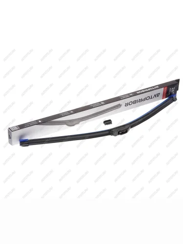 Щетка стеклоочистителя 650мм бескаркасная (крепление крючок узкий+широкий) АВТОПРИБОР АВТОПРИБОР НПК 25.5215900-26