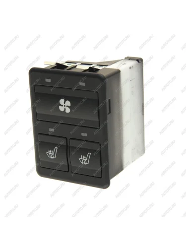 Блок управления УАЗ-3163 подогревом задних сидений и задним отопителем (ОАО УАЗ) UAZ 316300-3769300-00