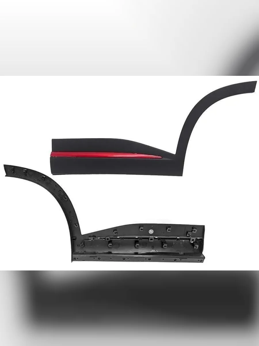 Задний правый молдинг двери SAT Omoda C5 (2021-2025) (черный, красный)  в Перми Пермском крае