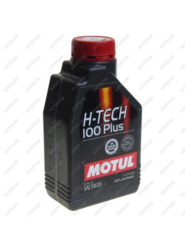 Масло моторное H-TECH 100 PLUS 5W30 SP 5W30 синт.1л MOTUL MOTUL 112472