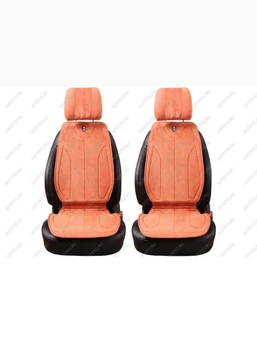 Накидки для сидений автомобиля из велюра Exsclusiv Plus Оранжевый Seintex 317710