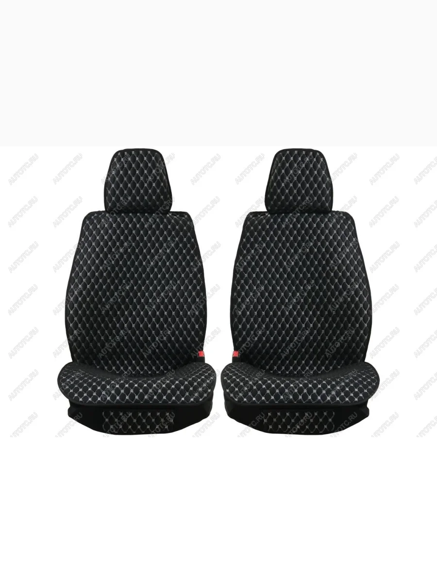 Каркасные накидки для сидений автомобиля из ткани Classic Ultra Черно-белый Seintex 317854  в Самаре Самарской области