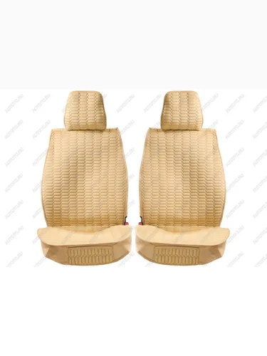 Каркасные накидки для сидений автомобиля из велюра Flask Бежевый Seintex 317699