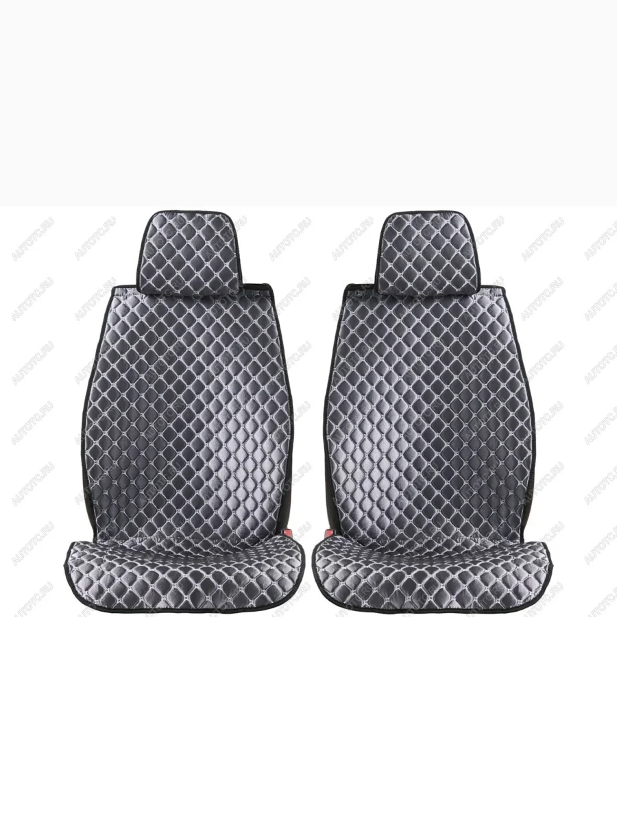 Накидки для сидений автомобиля из ткани Classic Ultra (без боковин) Серо-белый Seintex 317856  в Воронеже Воронежской области