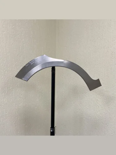 Левая внешняя задняя ремонтная арка ПОРОГИ-АВТО (холоднокатаная сталь 0.8 мм) Fiat Panda  2 169 (2003-2011)