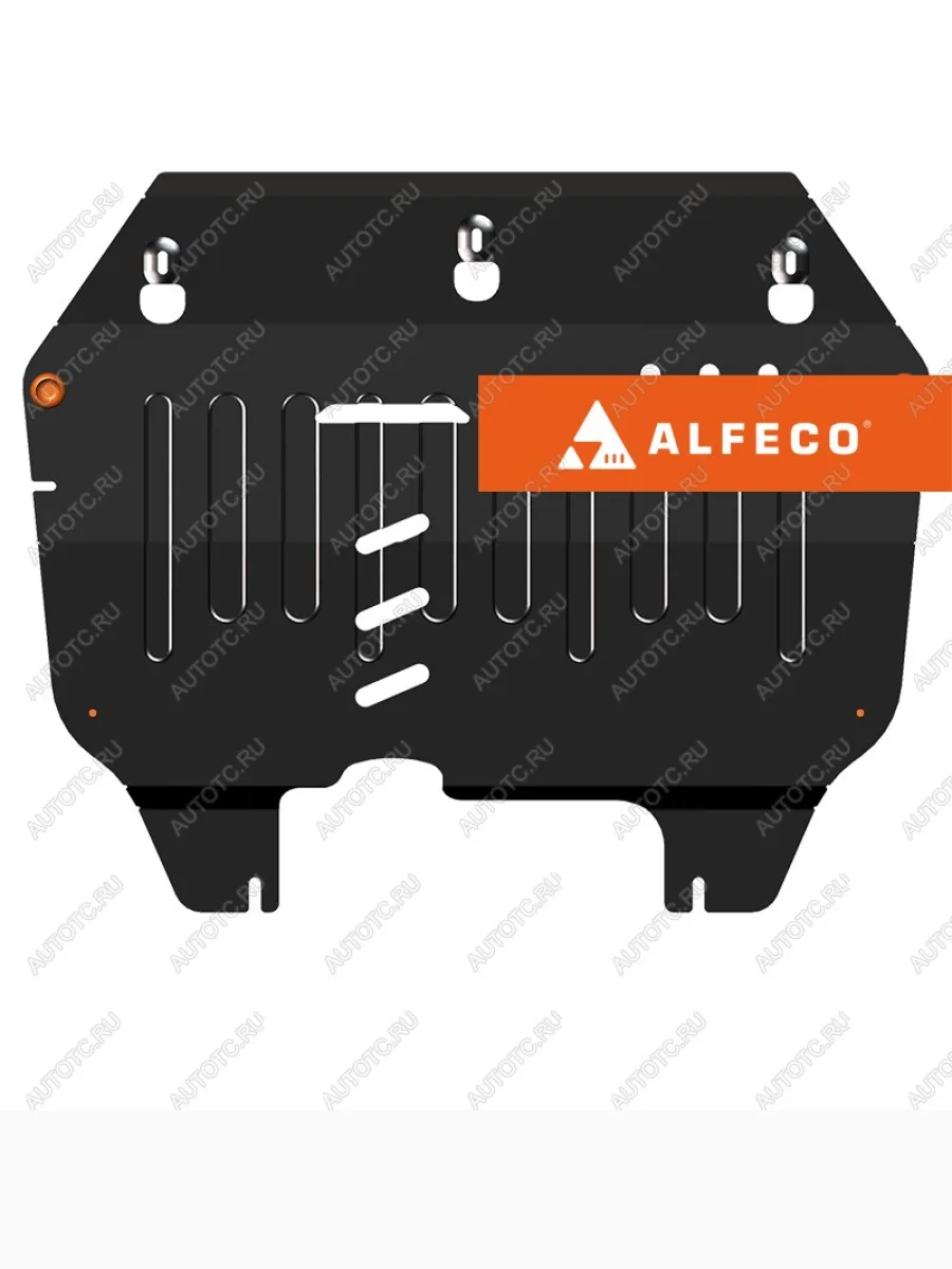 Защита картера и КПП рынок (Южной Кореи)(V-1,0 CVT) ALFECO Chevrolet Spark 4 M400 хэтчбэк 3 дв. рестайлинг (2018-2022) (сталь 2 мм)  с доставкой в г. Керчь