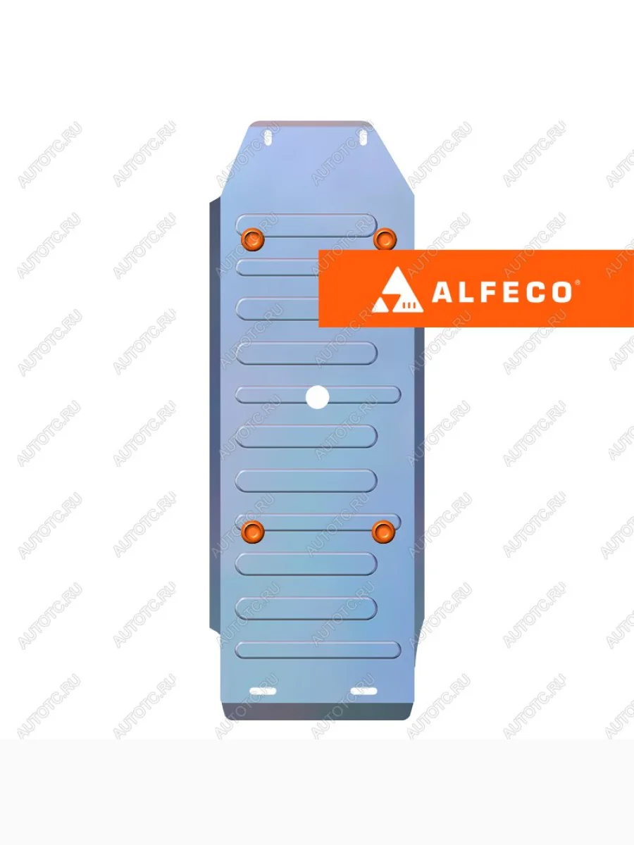 Защита топливного бака (V-all)ALFECO Mitsubishi Pajero Sport PB дорестайлинг (2008-2013) (алюминий 4 мм)  в Перми Пермском крае