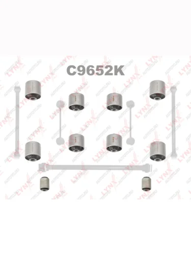 Сайлентблок TOYOTA Land Cruiser Prado (12-) рычага подвески задней LYNX LYNX c9652k