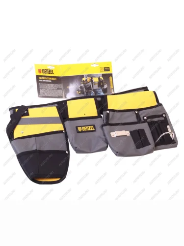 Сумка для инструмента (с креплением на поясной ремень) 1000х313х70мм 14 карманов DENZEL DENZEL 90291