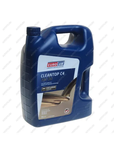 Масло моторное CLEANTEC C4 5W30 синт.5л EUROLUB EUROLUB 220005